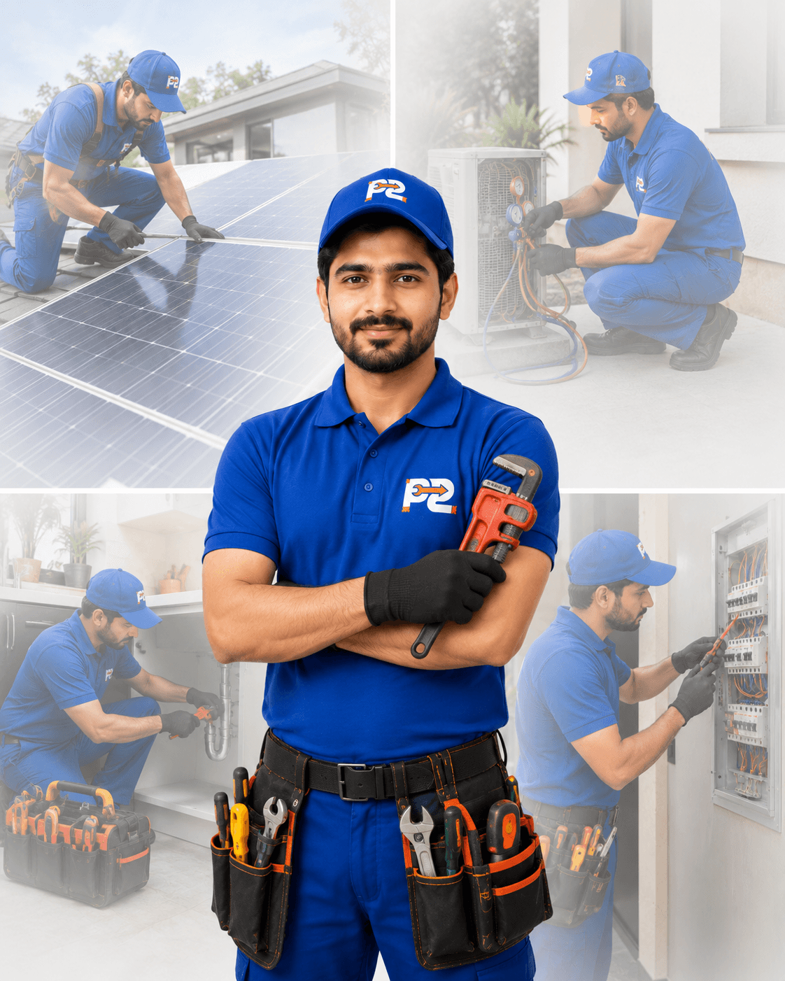 Professional Problem 2 Solutions technicians at work